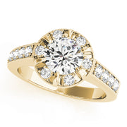ENGAGEMENT RINGS HALO ROUND - Image 8