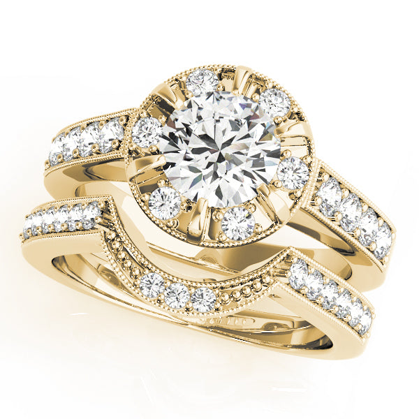 ENGAGEMENT RINGS HALO ROUND - Image 5