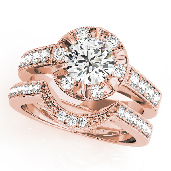 ENGAGEMENT RINGS HALO ROUND - Image 6