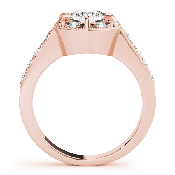 ENGAGEMENT RINGS HALO ROUND - Image 4