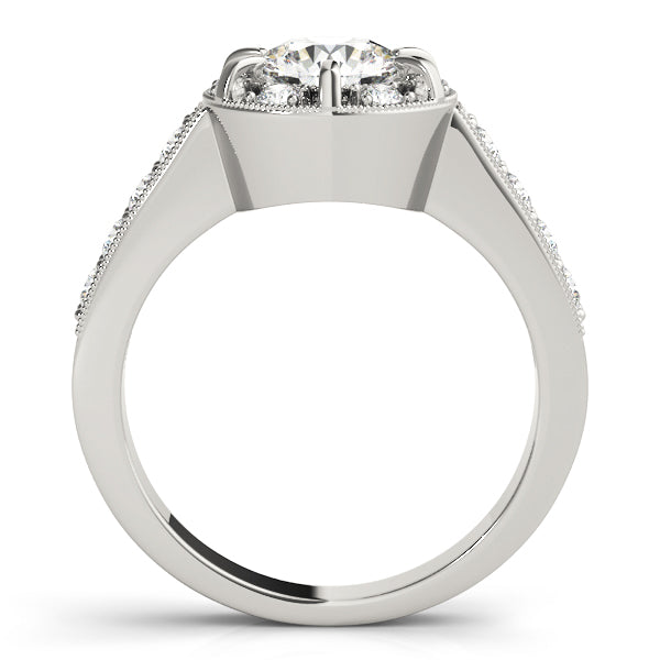 ENGAGEMENT RINGS HALO ROUND - Image 3