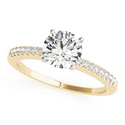 ENGAGEMENT RINGS SINGLE ROW PRONG SET - Image 10