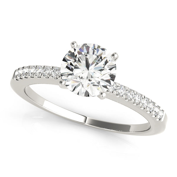 ENGAGEMENT RINGS SINGLE ROW PRONG SET - Image 2