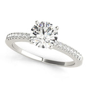 ENGAGEMENT RINGS SINGLE ROW PRONG SET - Image 2