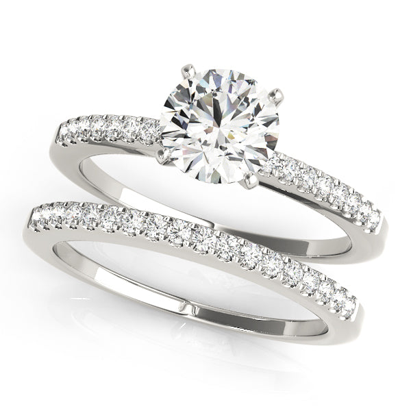 ENGAGEMENT RINGS SINGLE ROW PRONG SET - Image 3