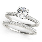 ENGAGEMENT RINGS SINGLE ROW PRONG SET - Image 3
