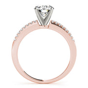 ENGAGEMENT RINGS SINGLE ROW PRONG SET - Image 6