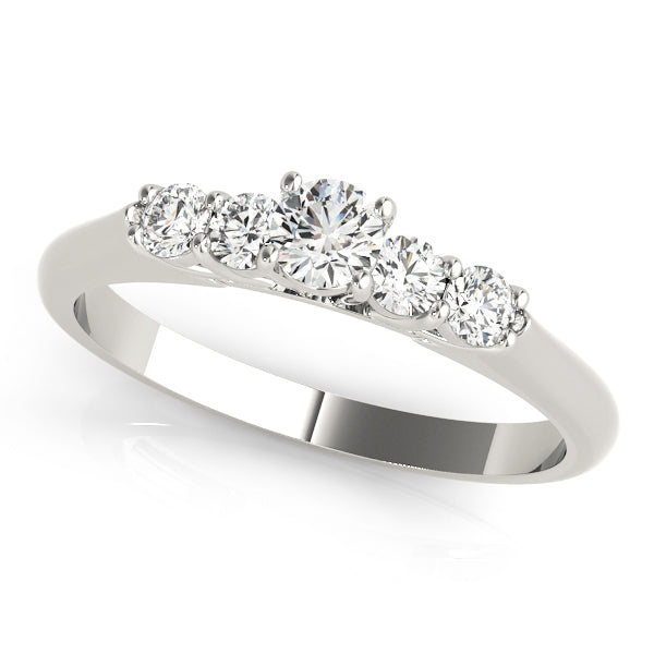ENGAGEMENT RINGS SINGLE ROW PRONG SET - Image 2