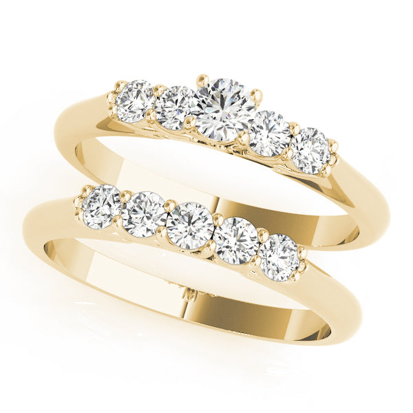 ENGAGEMENT RINGS SINGLE ROW PRONG SET - Image 5