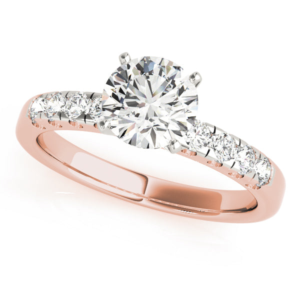ENGAGEMENT RINGS SINGLE ROW PRONG SET - Image 4