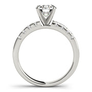 ENGAGEMENT RINGS SINGLE ROW PRONG SET - Image 6