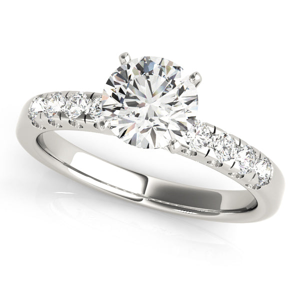 ENGAGEMENT RINGS SINGLE ROW PRONG SET - Image 2