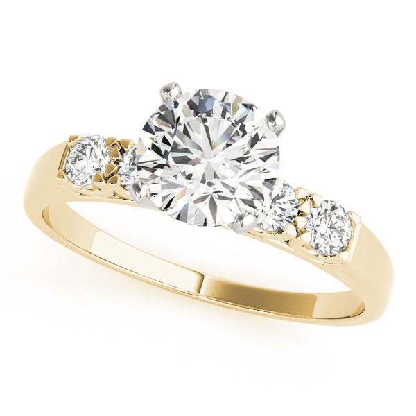 ENGAGEMENT RINGS SINGLE ROW PRONG SET - Image 6