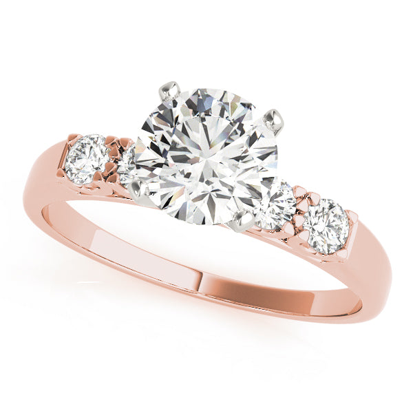 ENGAGEMENT RINGS SINGLE ROW PRONG SET - Image 10