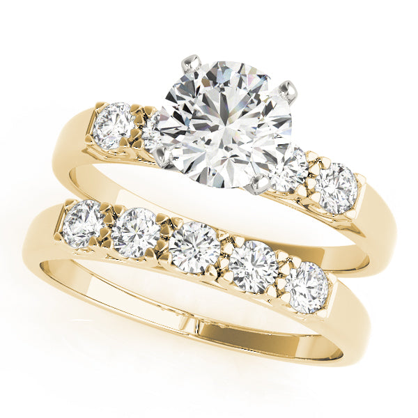ENGAGEMENT RINGS SINGLE ROW PRONG SET - Image 4