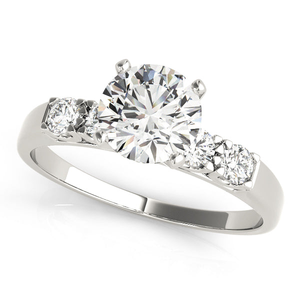 ENGAGEMENT RINGS SINGLE ROW PRONG SET - Image 2