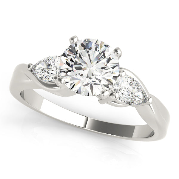ENGAGEMENT RINGS 3 STONE PEAR - Image 2
