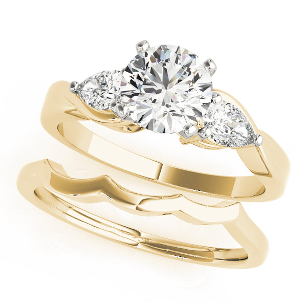 ENGAGEMENT RINGS 3 STONE PEAR - Image 10