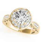 ENGAGEMENT RINGS HALO ROUND - Image 7