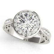 ENGAGEMENT RINGS HALO ROUND - Image 2