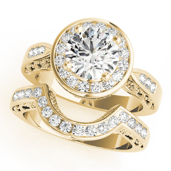 ENGAGEMENT RINGS HALO ROUND - Image 9