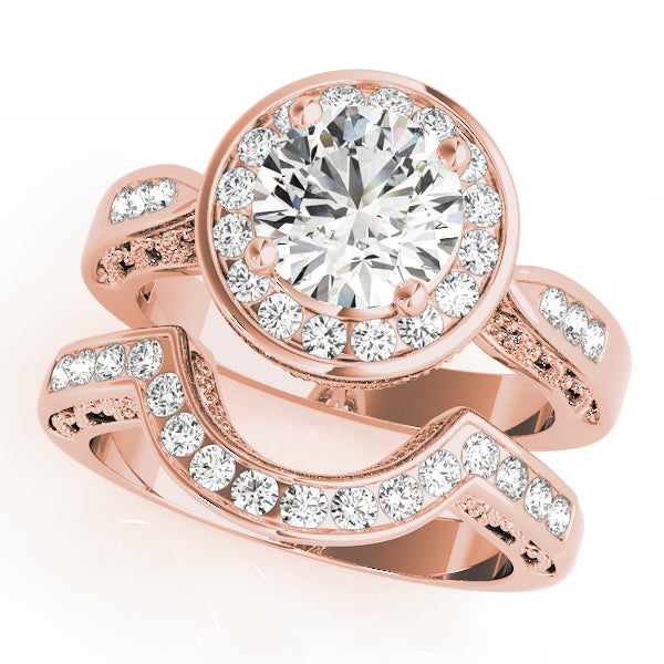 ENGAGEMENT RINGS HALO ROUND - Image 10