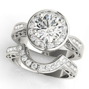 ENGAGEMENT RINGS HALO ROUND - Image 5