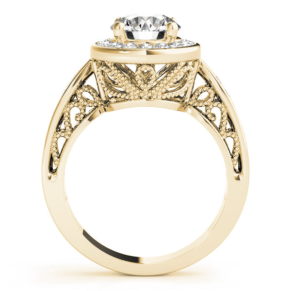 ENGAGEMENT RINGS HALO ROUND - Image 4
