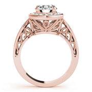 ENGAGEMENT RINGS HALO ROUND - Image 8