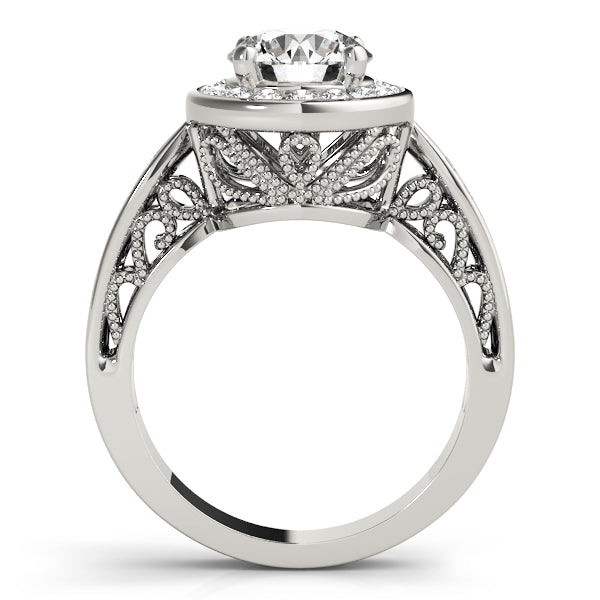 ENGAGEMENT RINGS HALO ROUND - Image 3