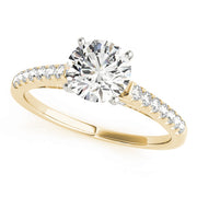 ENGAGEMENT RINGS SINGLE ROW PRONG SET - Image 7