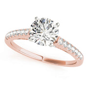 ENGAGEMENT RINGS SINGLE ROW PRONG SET - Image 6