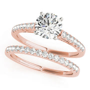 ENGAGEMENT RINGS SINGLE ROW PRONG SET - Image 9
