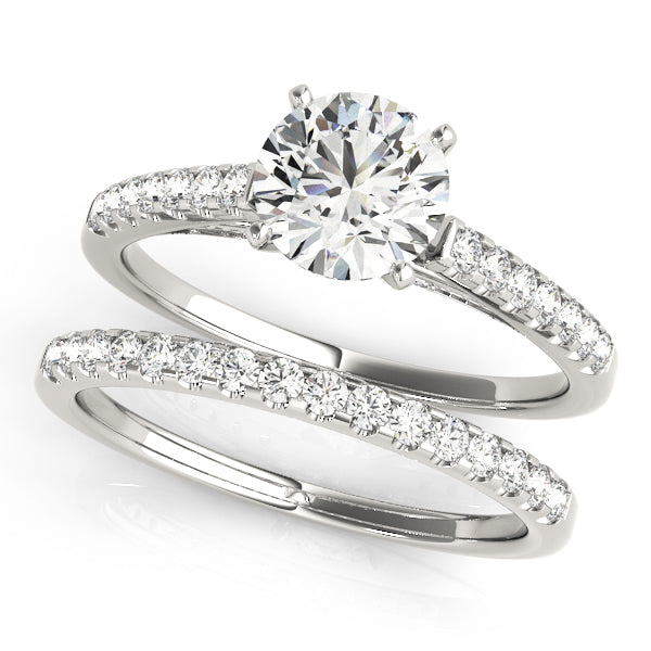 ENGAGEMENT RINGS SINGLE ROW PRONG SET - Image 3