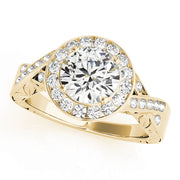 ENGAGEMENT RINGS HALO ROUND - Image 8