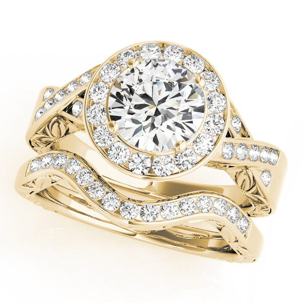 ENGAGEMENT RINGS HALO ROUND - Image 7