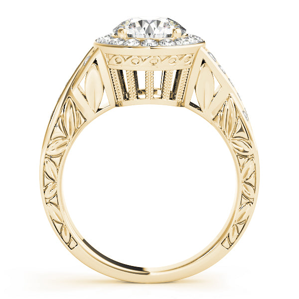 ENGAGEMENT RINGS HALO ROUND - Image 9