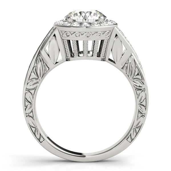 ENGAGEMENT RINGS HALO ROUND - Image 4