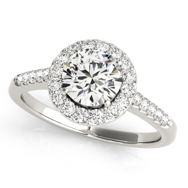 ENGAGEMENT RINGS HALO ROUND - Image 2