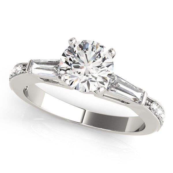 ENGAGEMENT RINGS FANCY SHAPE BAGUETTE - Image 2
