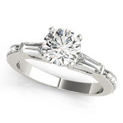 ENGAGEMENT RINGS FANCY SHAPE BAGUETTE - Image 2