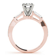 ENGAGEMENT RINGS FANCY SHAPE BAGUETTE - Image 9