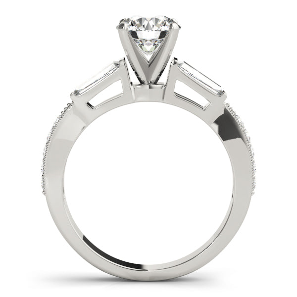 ENGAGEMENT RINGS FANCY SHAPE BAGUETTE - Image 10