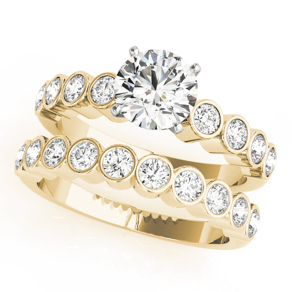 ENGAGEMENT RINGS SINGLE ROW BEZEL SET - Image 8