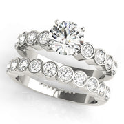 ENGAGEMENT RINGS SINGLE ROW BEZEL SET - Image 7