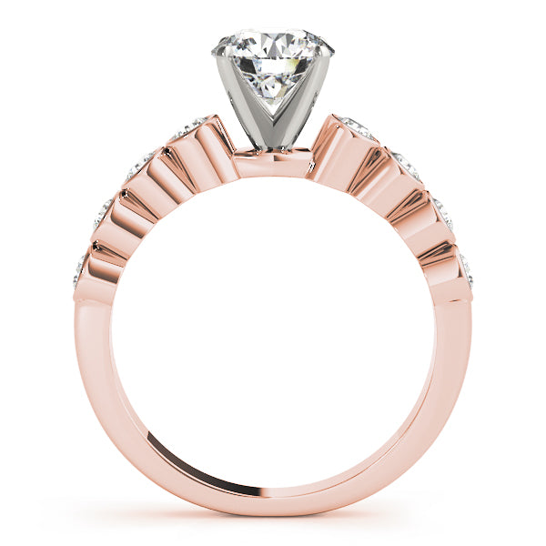 ENGAGEMENT RINGS SINGLE ROW BEZEL SET - Image 10