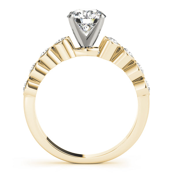 ENGAGEMENT RINGS SINGLE ROW BEZEL SET - Image 5