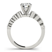 ENGAGEMENT RINGS SINGLE ROW BEZEL SET - Image 4