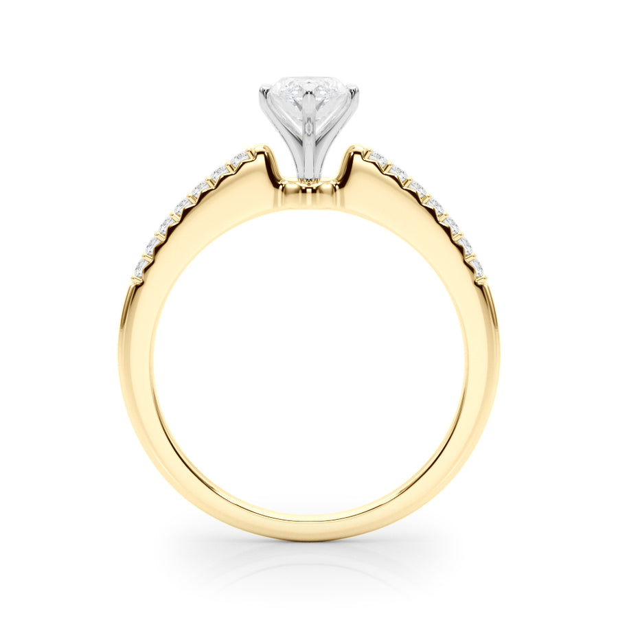 ENGAGEMENT RINGS SINGLE ROW PRONG SET - Image 9
