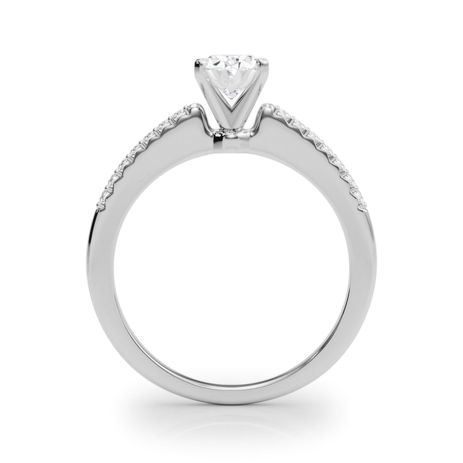ENGAGEMENT RINGS SINGLE ROW PRONG SET - Image 4